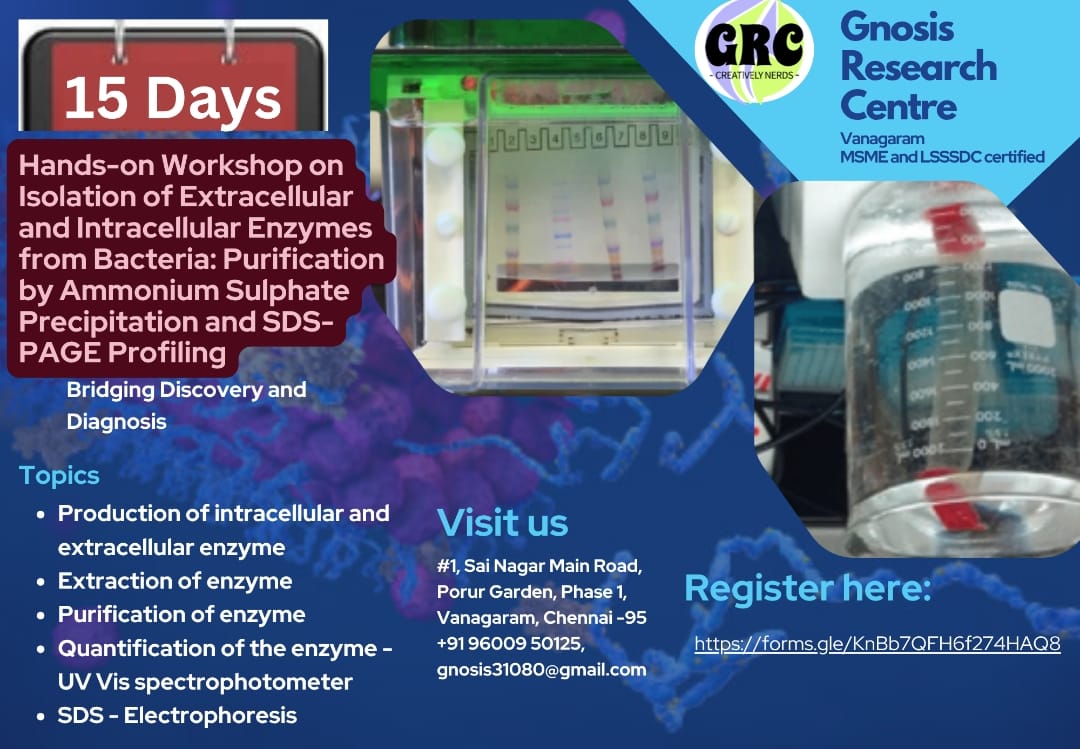 Enzyme isolation workshop brochure