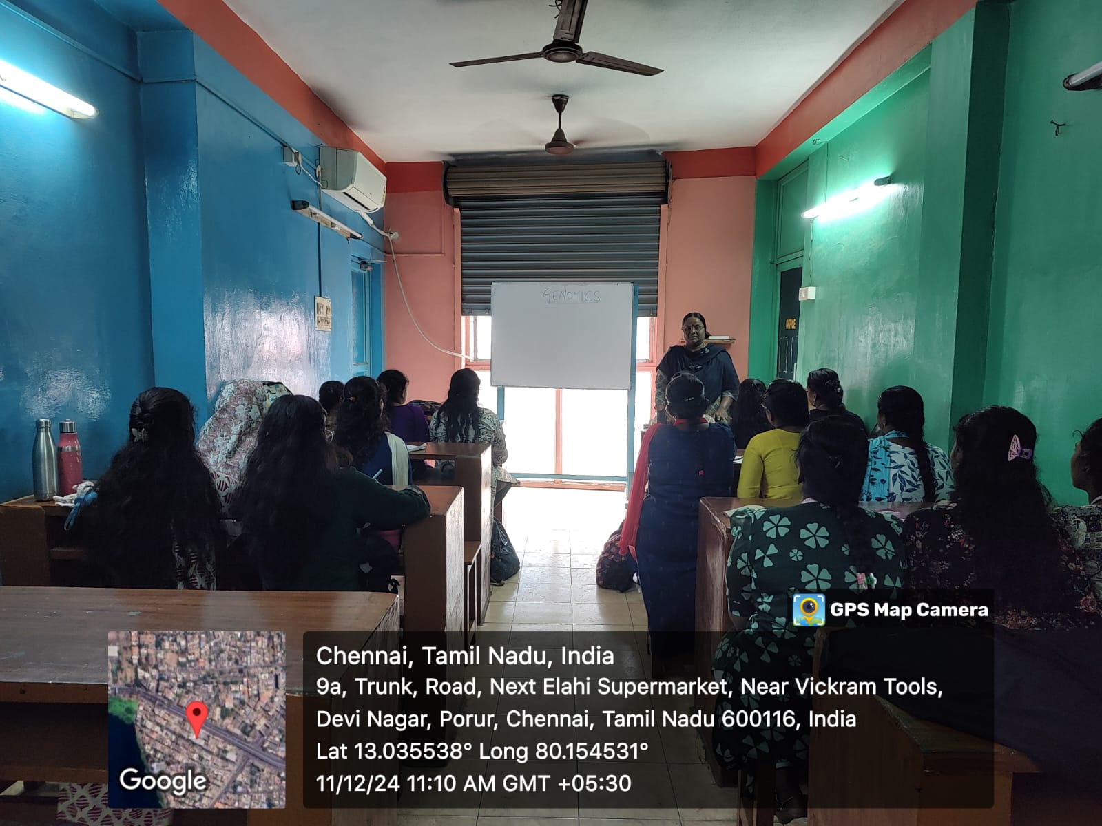 Students in a classroom lecture at SIAHS